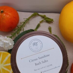 Citrus Sunshine Bath Salts by Hidden Treasures