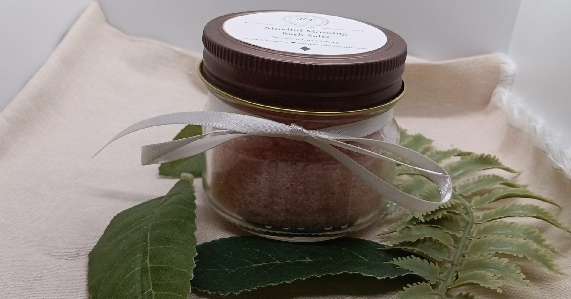 Mindful Morning Bath Salts by Hidden Treasures