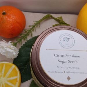 Citrus Sunshine Sugar Scrub by Hidden Treasures